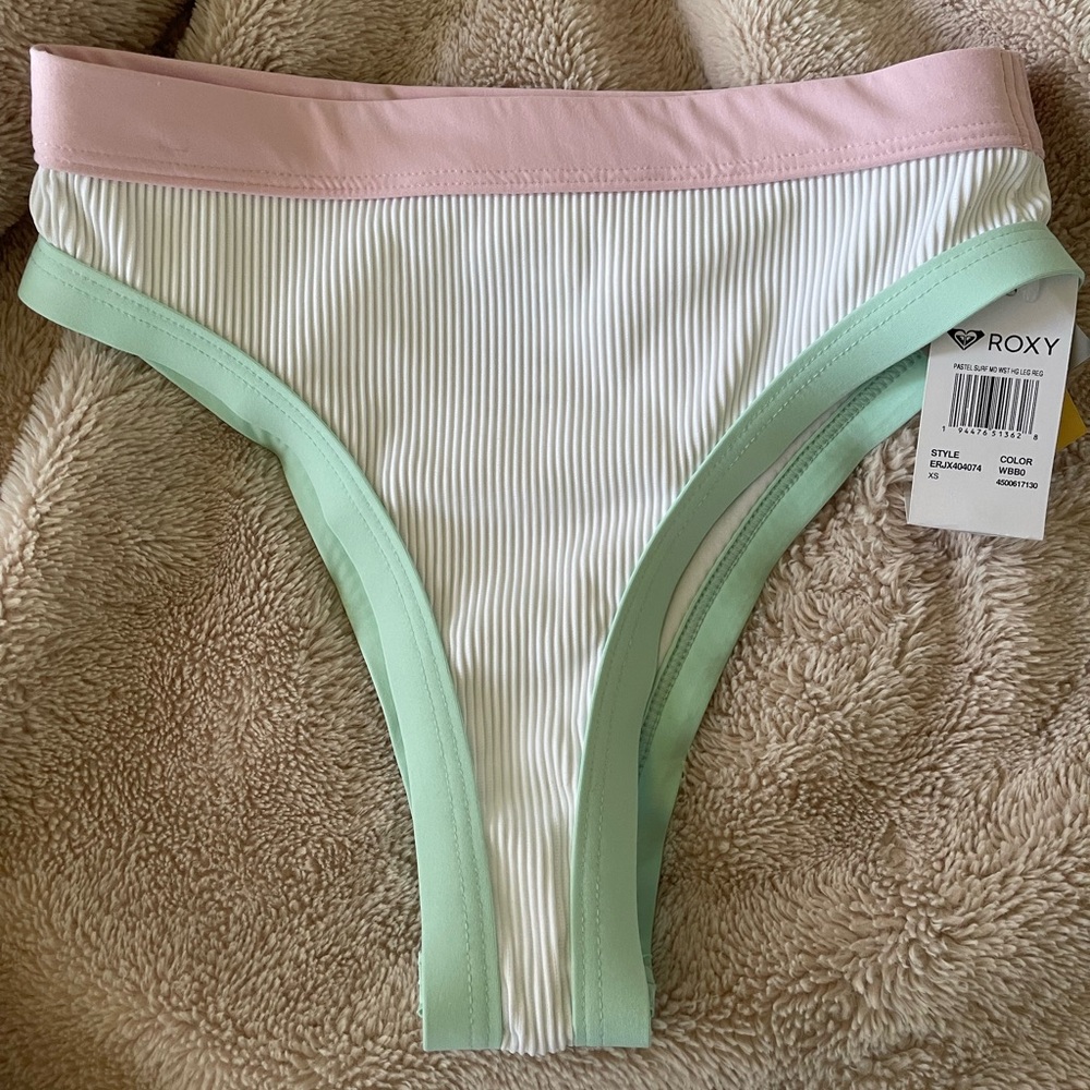 ROXY high-waisted bikini bottoms